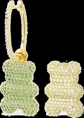 Boucle d'oreille clip individuelle APM Monaco Yummy Bear Wonderland en or jaune - Réf. YE14055XLIY vue 2