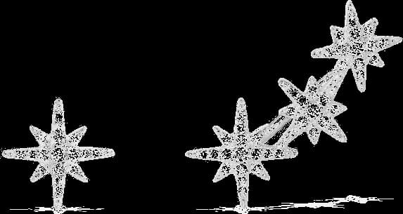 Boucles d'oreilles asymétriques en argent 925 APM Monaco Météorites, réf. AE10118OX