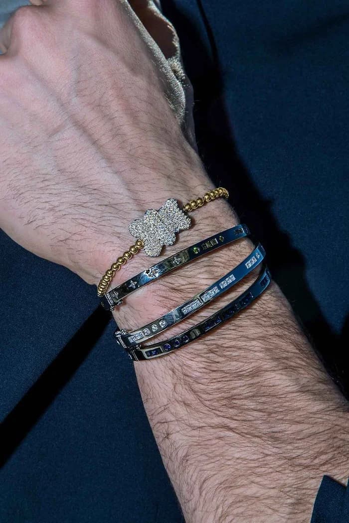 Bracelet unisexe APM Monaco Yummy Bear Sunny YB4858OX en or jaune vue 2