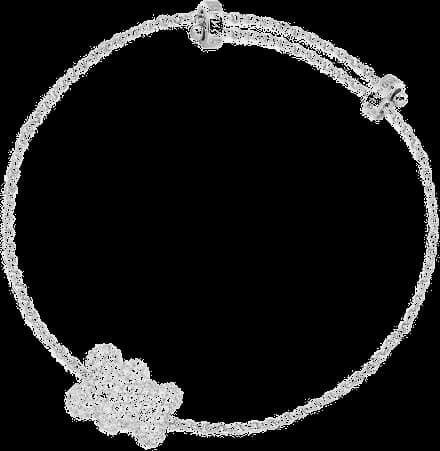 Bracelet ajustable unisexe APM Monaco Yummy Bear Baby Snow en argent 925 - Réf. AB4804OX-S