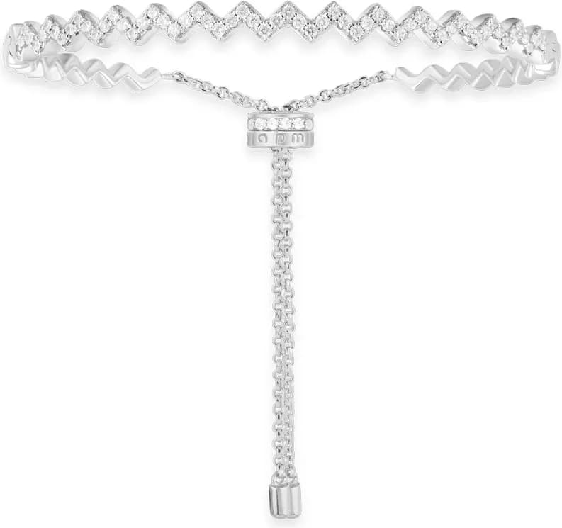 Bracelet ajustable en argent APM Monaco AB3363OX pour femme vue 2