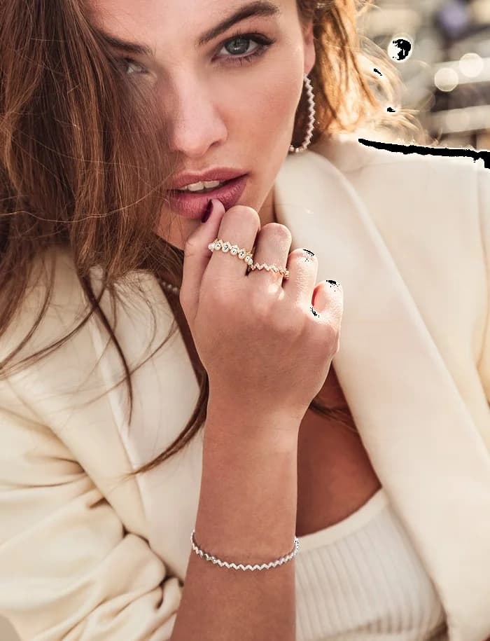 Bracelet ajustable en argent APM Monaco AB3363OX pour femme vue 5