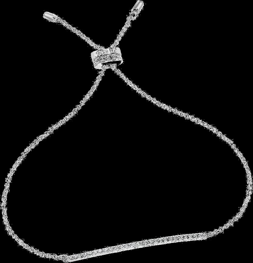 Bracelet ajustable en argent 925 APM Monaco AB2785OX avec zirconium