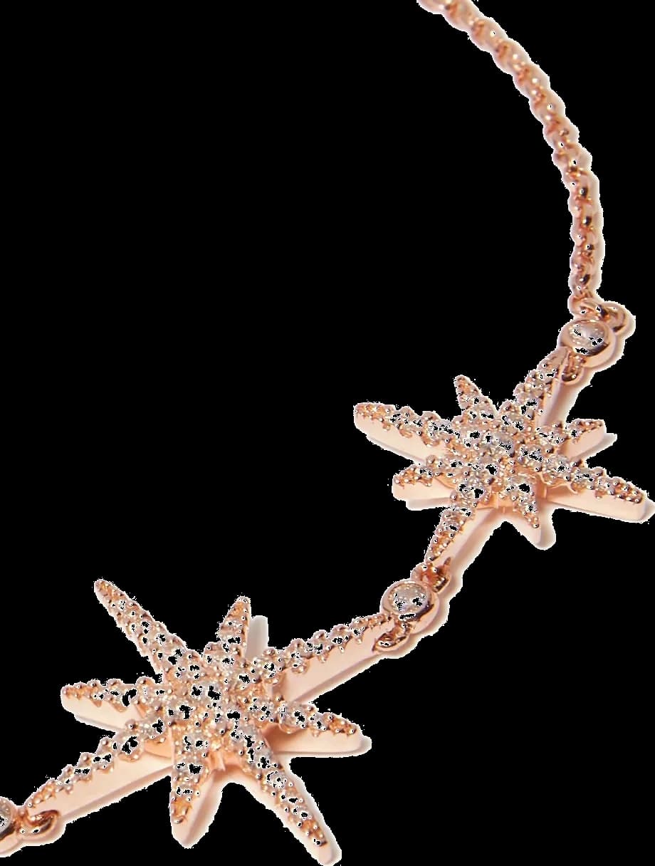 Bracelet ajustable APM Monaco Double Météorites en plaqué or rose - Réf. AS030-110277 - Pour femme vue 2