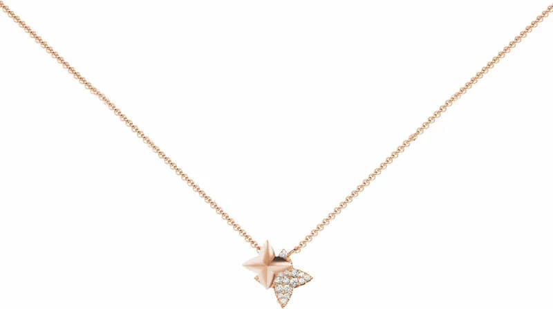 Collier femme APM Monaco Météorites PC7687OX en plaqué or rose