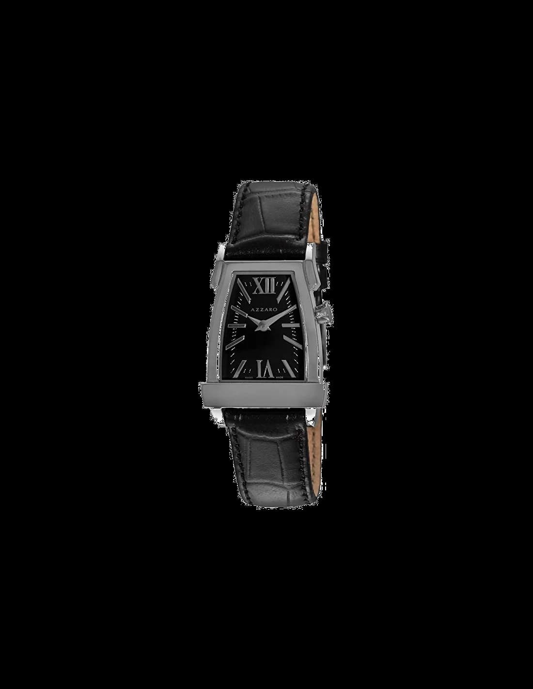 Garde-temps Azzaro AZ2146.12BB.000 avec cadran blanc guilloché et aiguilles bâtons argentées
