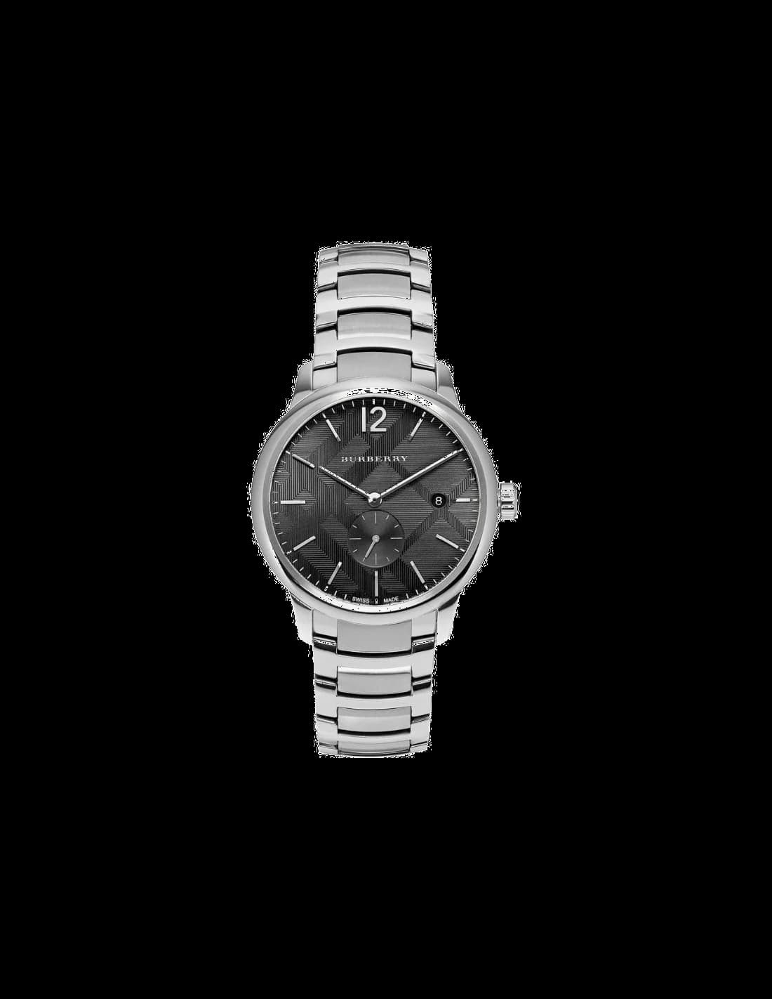 Montre Homme Burberry BU10005 Cadran Noir Cuir Cuir