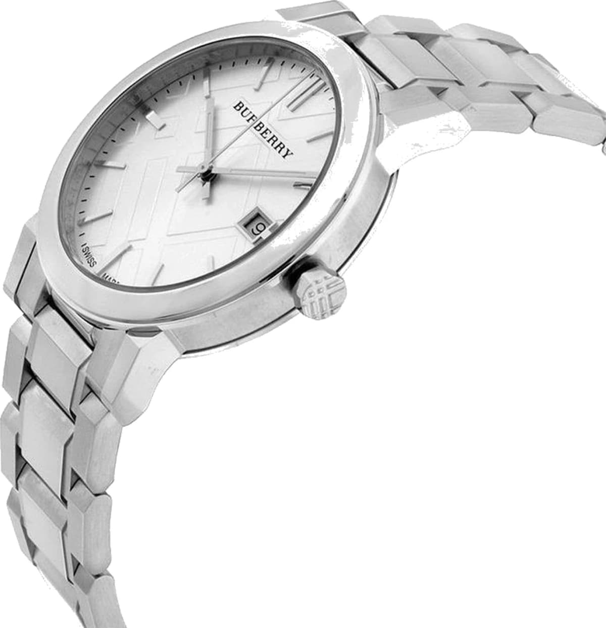 Le garde-temps Burberry BU9000 vu de profil