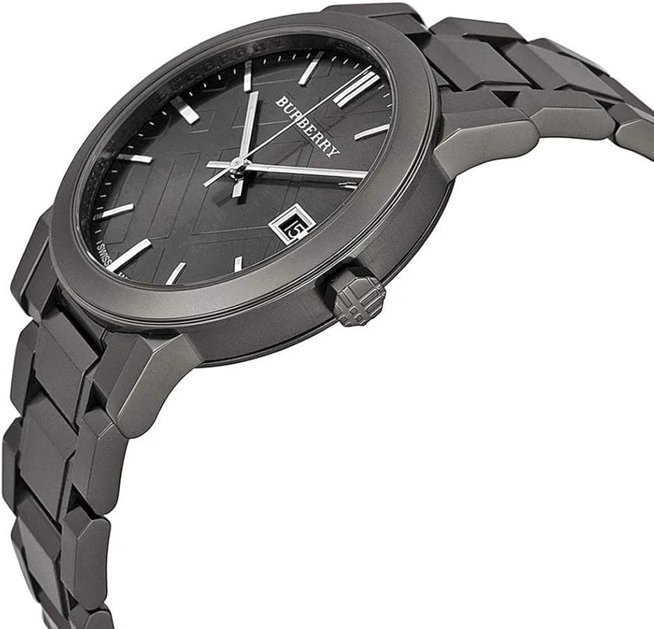 Le garde-temps Burberry BU9007 vu de profil