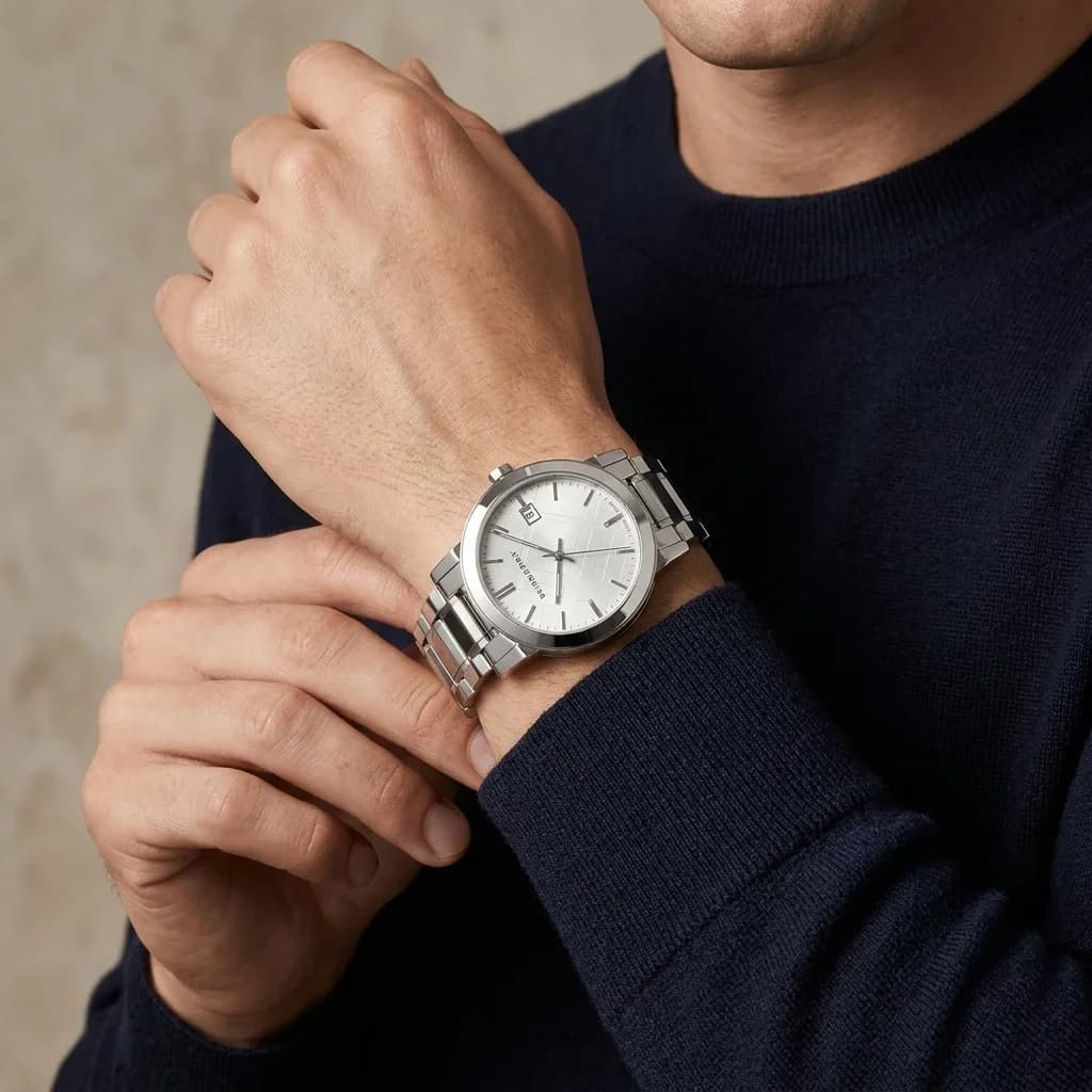 Fond du boîtier du garde-temps Burberry BU9000