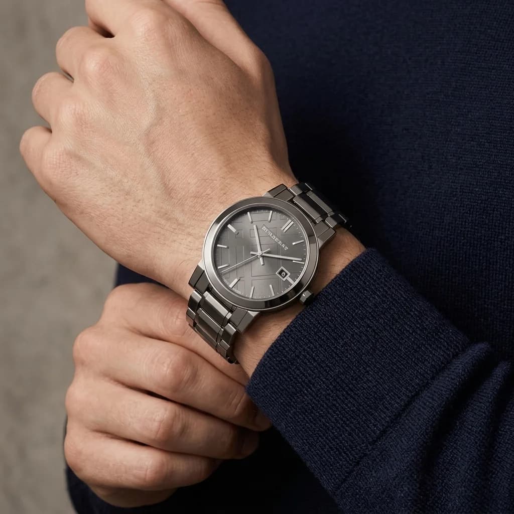 Fond du boîtier du garde-temps Burberry BU9007