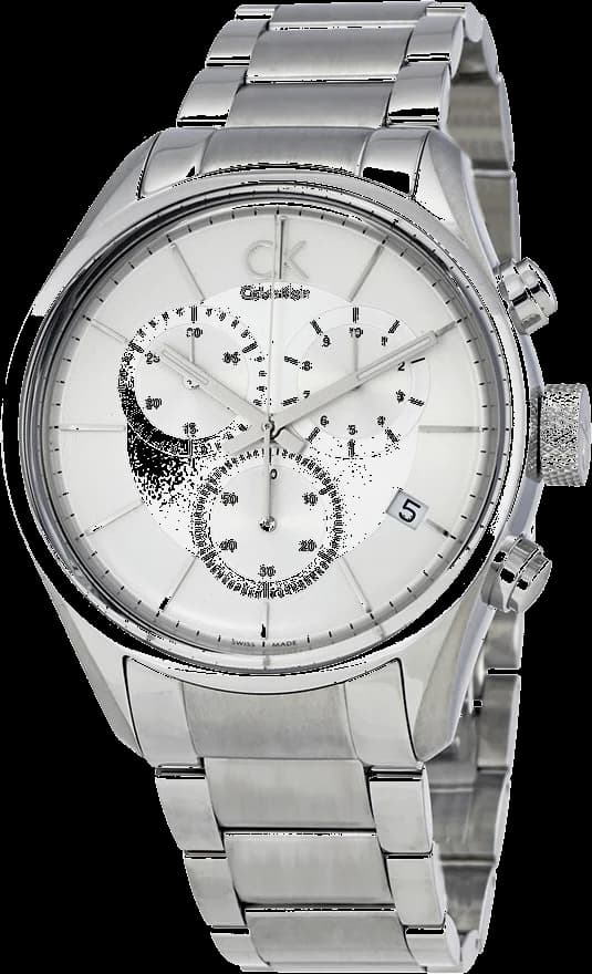 Montre Homme Calvin Klein K2H27126 Chronographe Acier Inoxydable Argent
