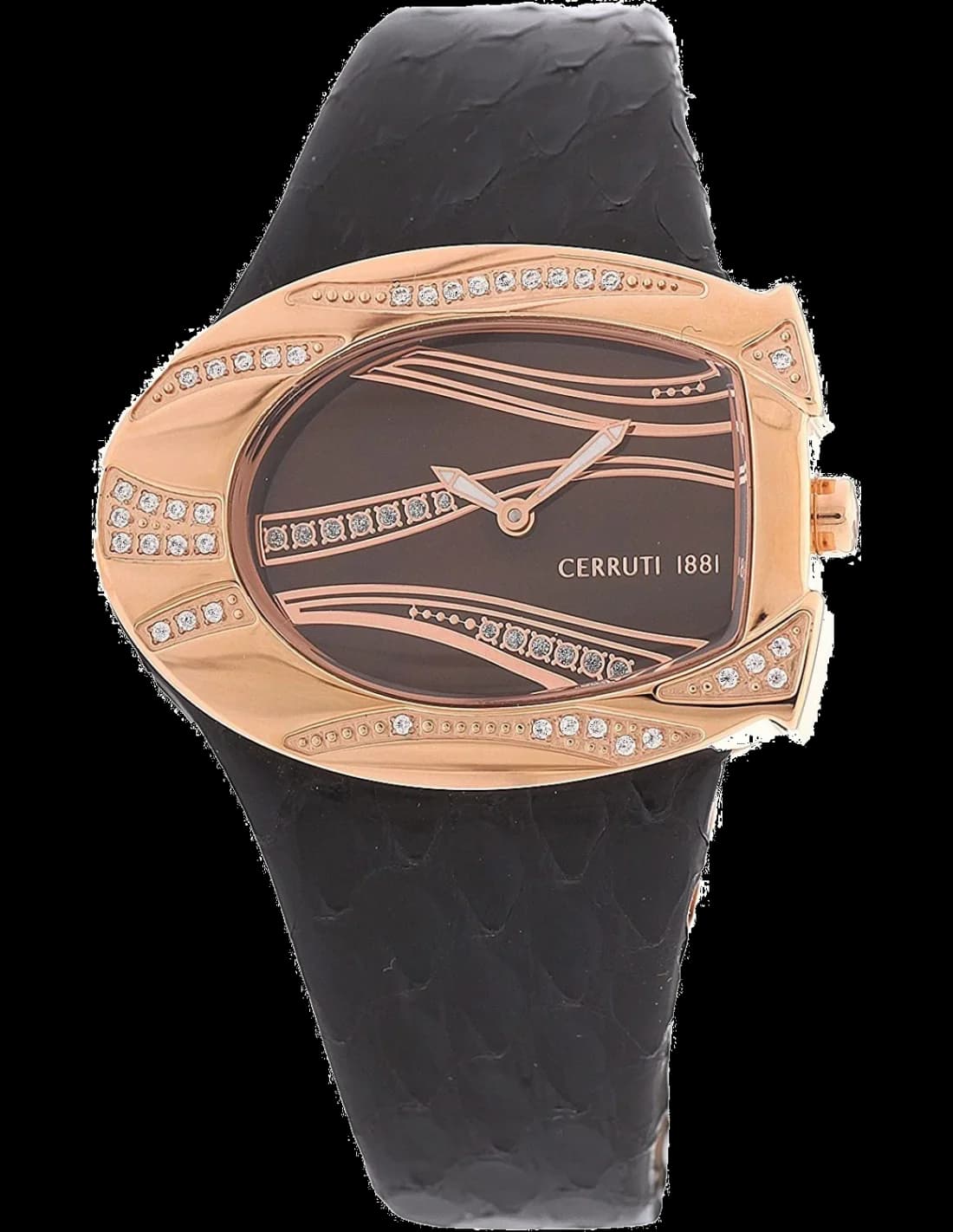 Le garde-temps Cerruti 1881 CRP003R262A vu de profil