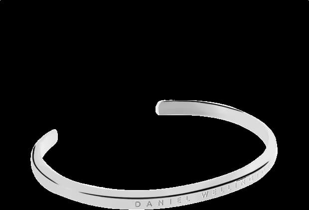 Bracelet Classique Jonc Argenté Daniel Wellington DW00400002 pour Femme - Taille L vue 2
