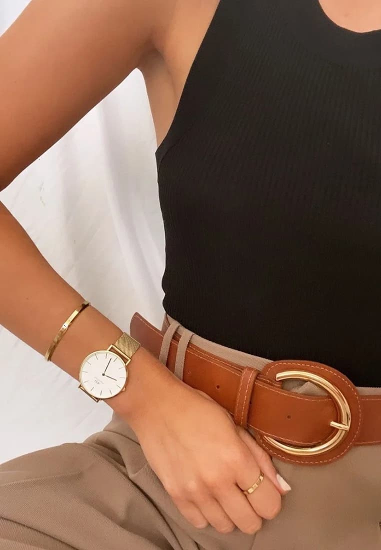 Montre Daniel Wellington DW00400074 femme verso boîtier