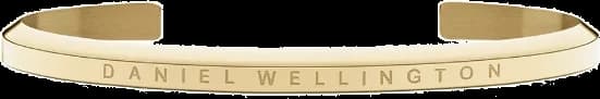 Bracelet Classic Jonc Daniel Wellington en acier doré - Réf. DW00400074 - Taille L pour femme
