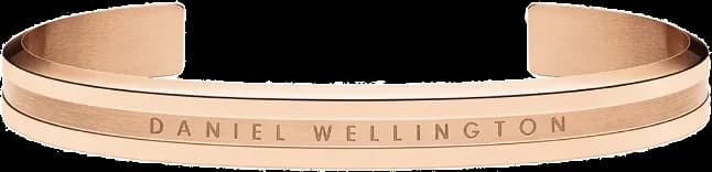 Bracelet Daniel Wellington Elan en acier inoxydable doré or rose - Réf. DW00400141 - Taille M pour Femme