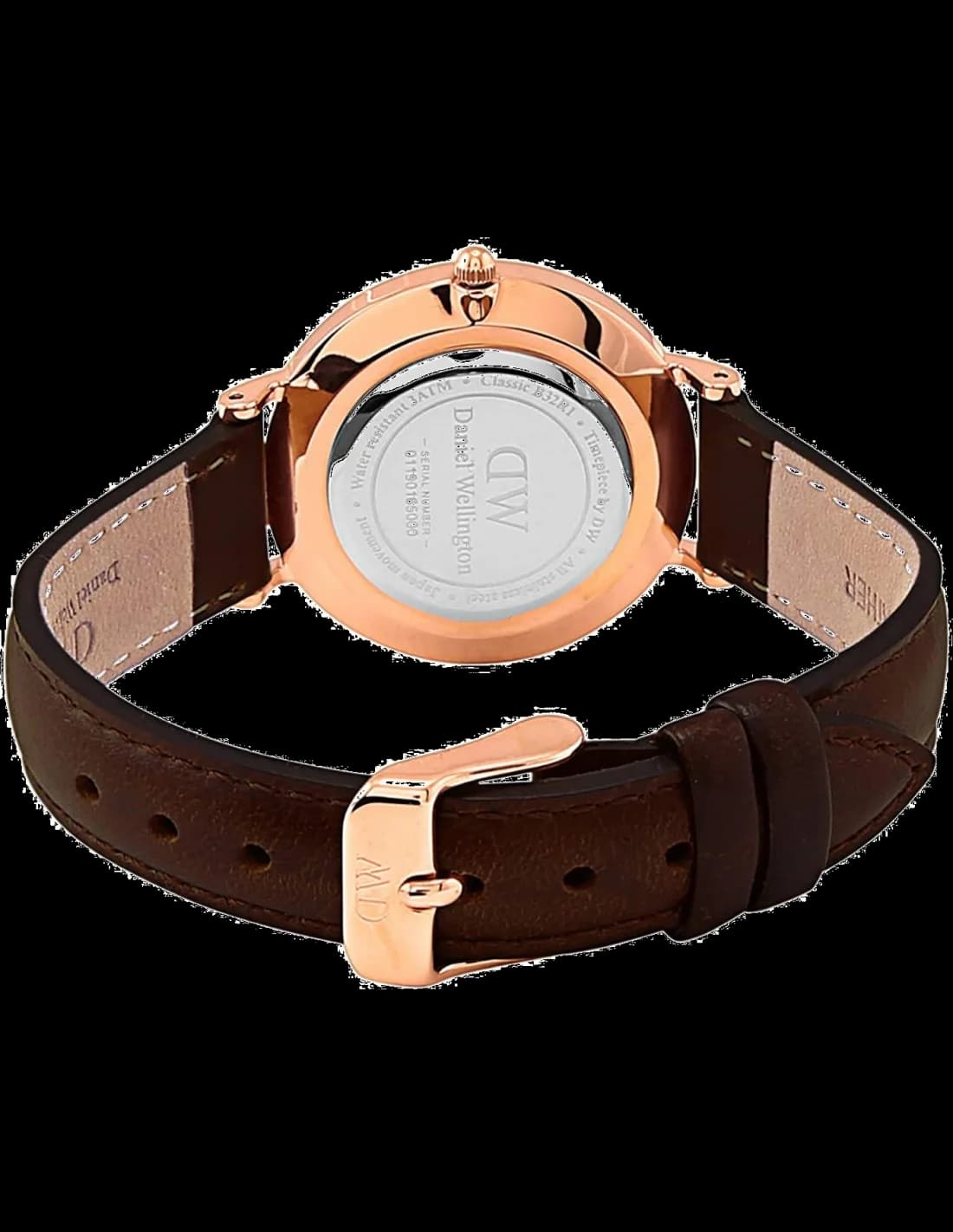 Garde-temps Daniel Wellington DW00100221 avec cadran blanc épuré et aiguilles fines pour un style minimaliste