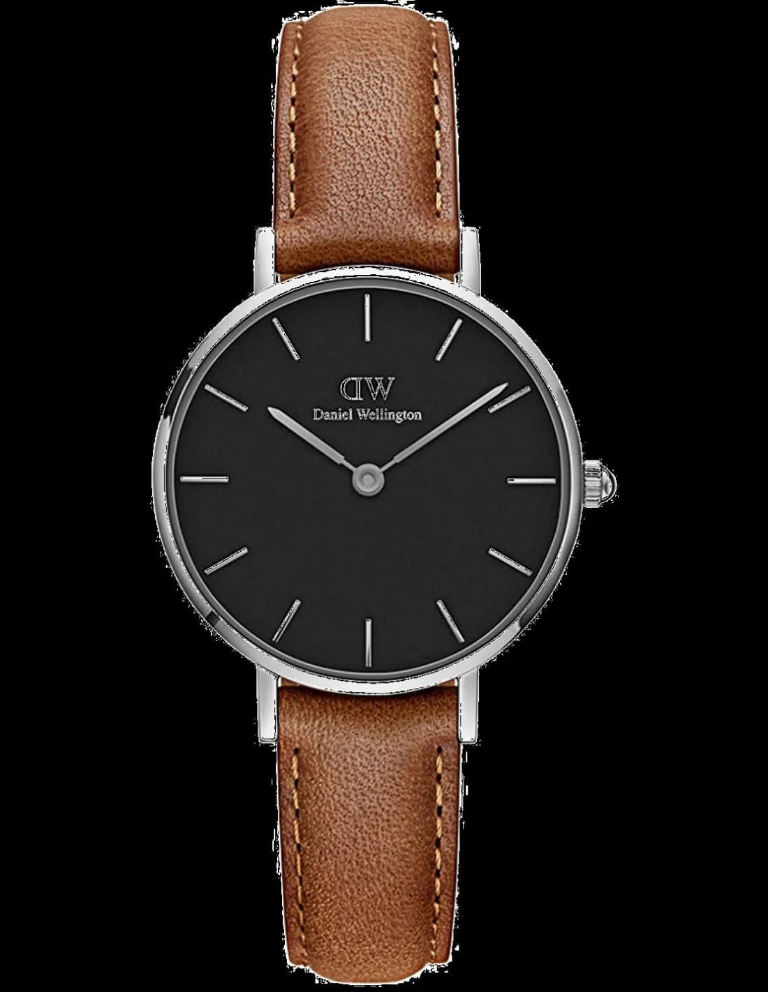 Garde-temps Daniel Wellington DW00100234 au cadran blanc laqué minimaliste et aiguilles fines en acier inoxydable