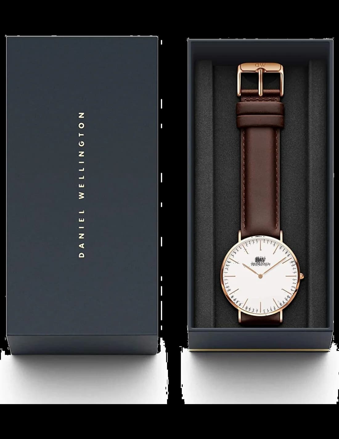 Le garde-temps Daniel Wellington DW00100009 vu de profil
