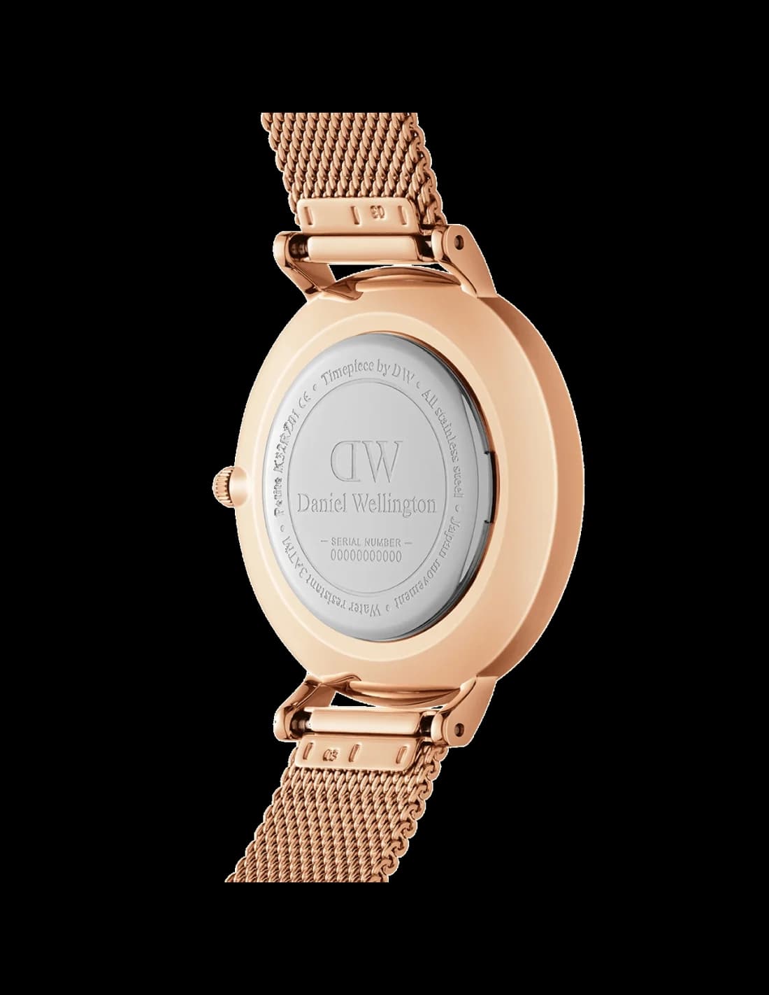 Le garde-temps Daniel Wellington DW00100163 vu de profil