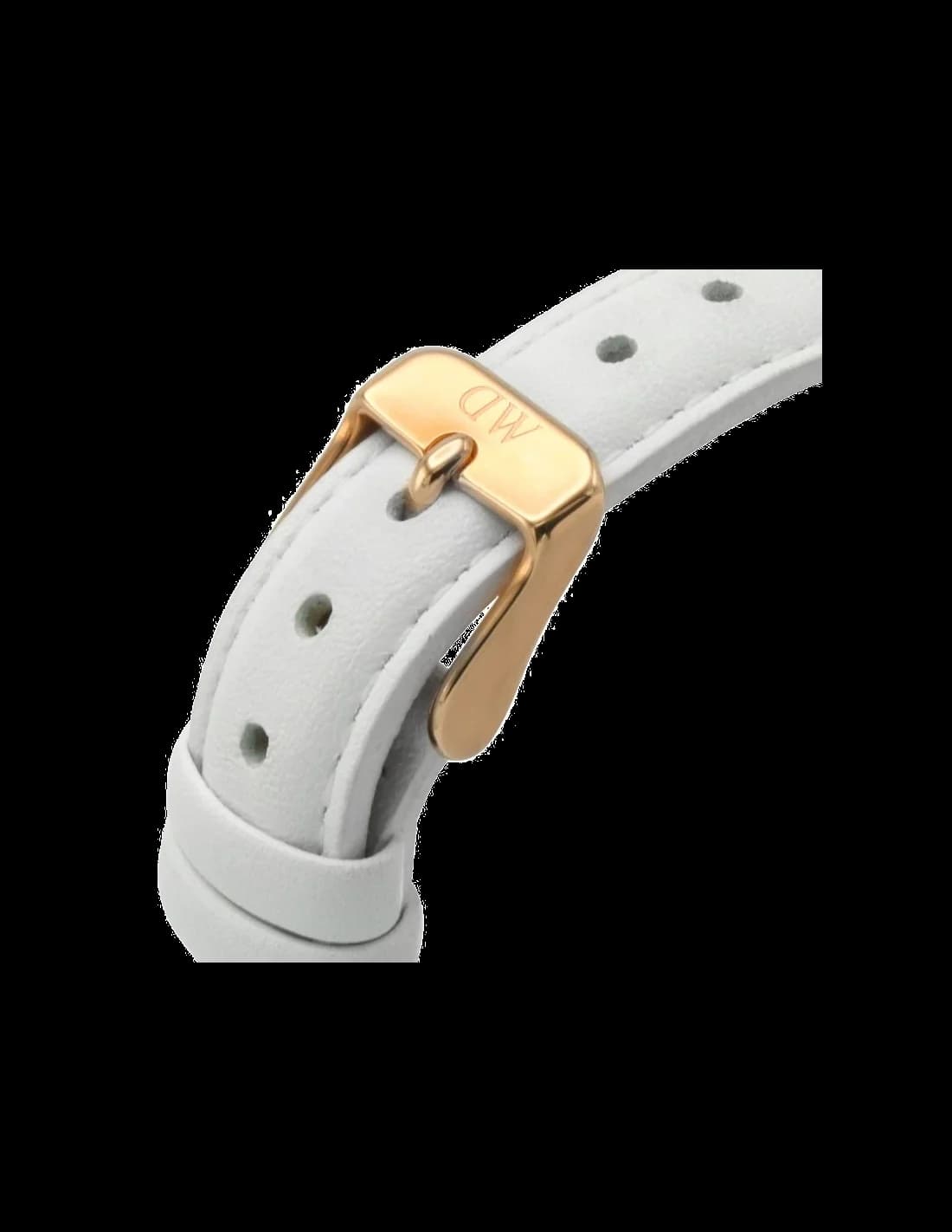 Zoom sur le cadran blanc du Daniel Wellington DW00100189