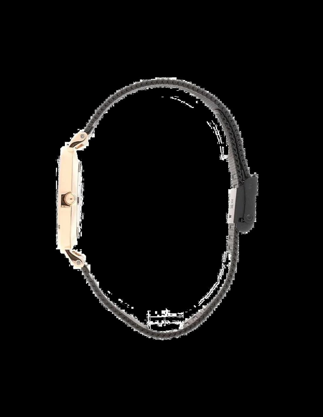 Visage cadran Daniel Wellington DW00100201 index bâtons dorés fins aiguilles dorées classiques lisibilité optimale sans complications