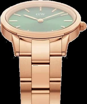 Visage cadran Daniel Wellington DW00100420 avec index bâton appliqués et aiguilles en acier inoxydable