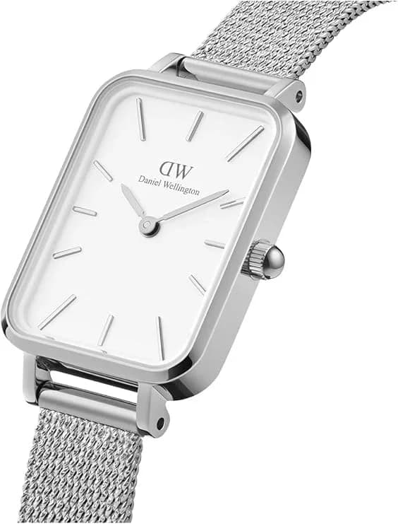 Montre Daniel Wellington DW00100438 femme verso boîtier argent