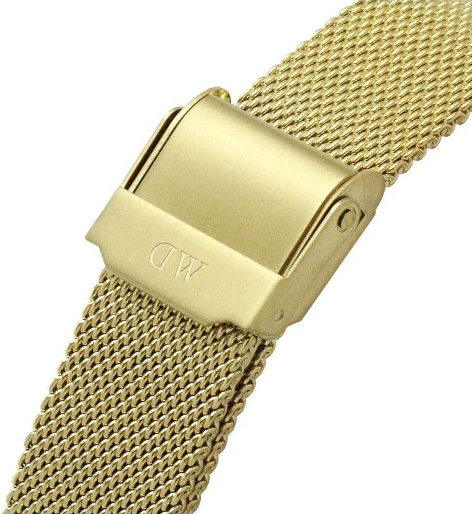 Montre Daniel Wellington DW00100481 femme verso boîtier or