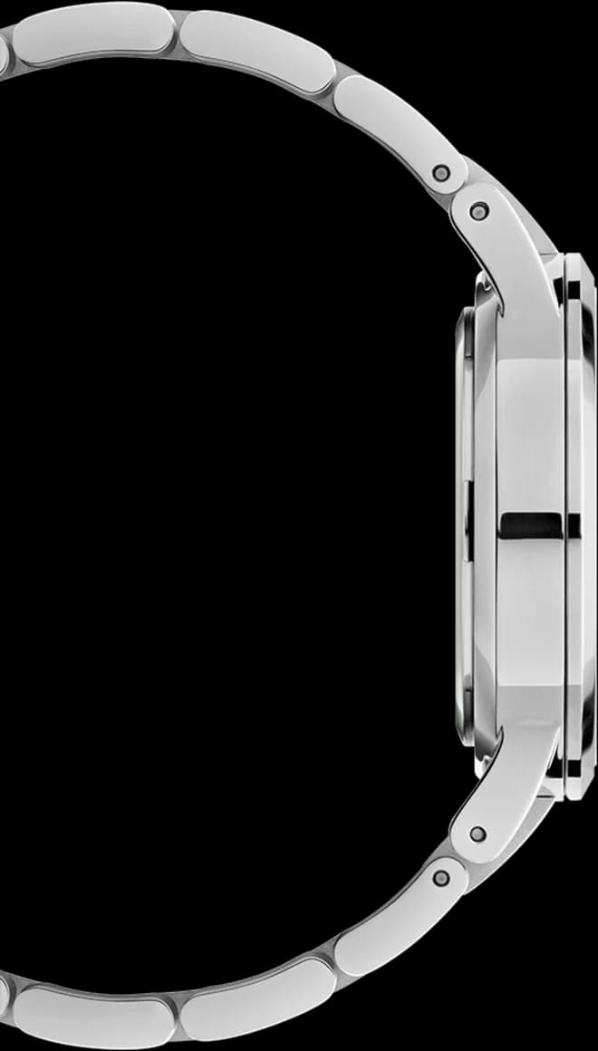 Montre Daniel Wellington DW00100537 femme détail bracelet acier