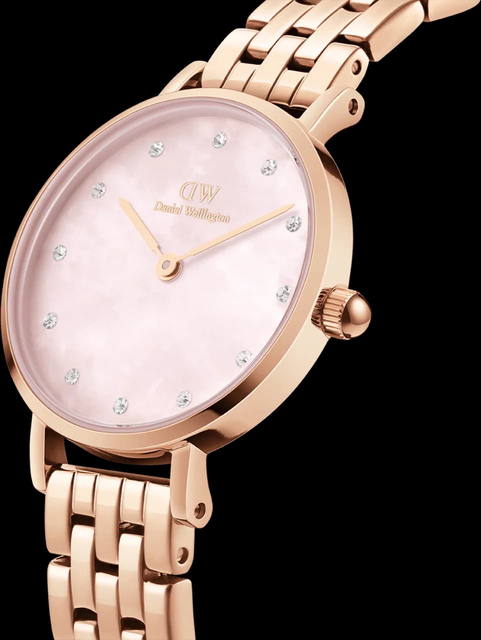 Montre Daniel Wellington DW00100617 femme vue de profil