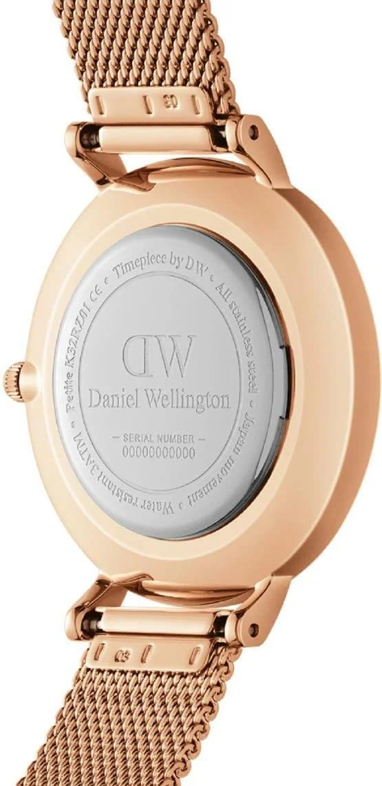 Montre Daniel Wellington DW00100663 femme détail cadran rose