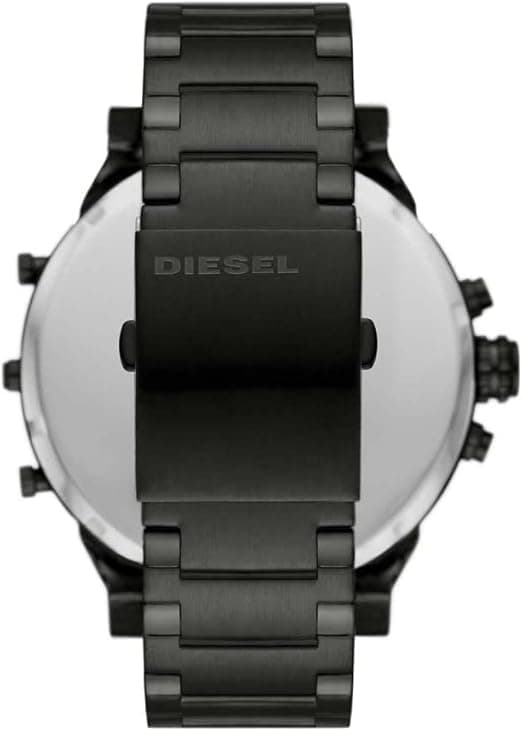 Zoom sur le cadran noir du Diesel DZ7460