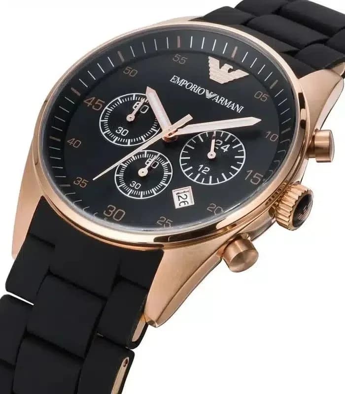 Montre Emporio Armani AR5905 homme vue de profil