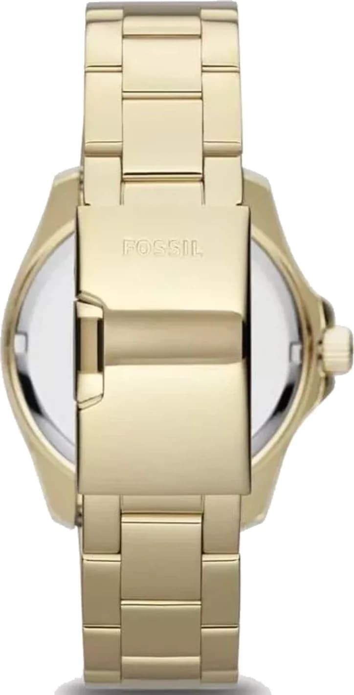Montre Fossil AM4482 femme détail cadran or