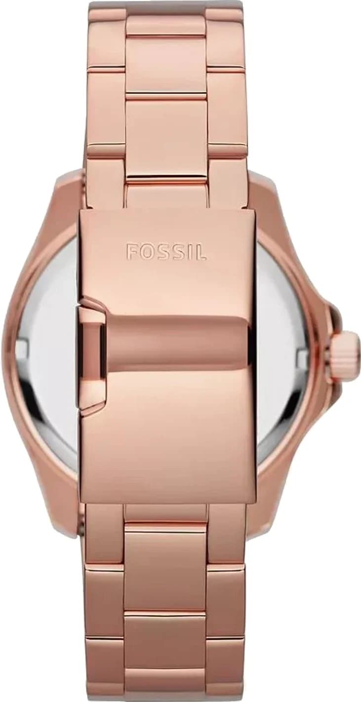 Montre Fossil AM4483 femme détail cadran or rose