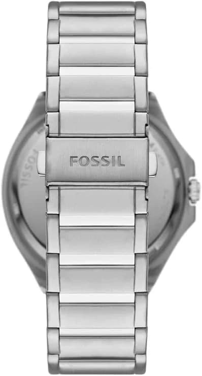 Montre Fossil BQ2620 homme détail cadran bleu