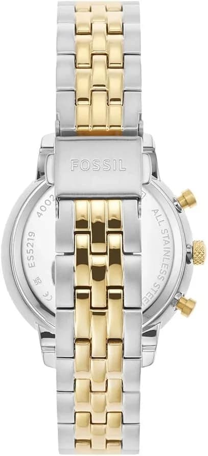 Montre Fossil ES5216 femme détail cadran nacre