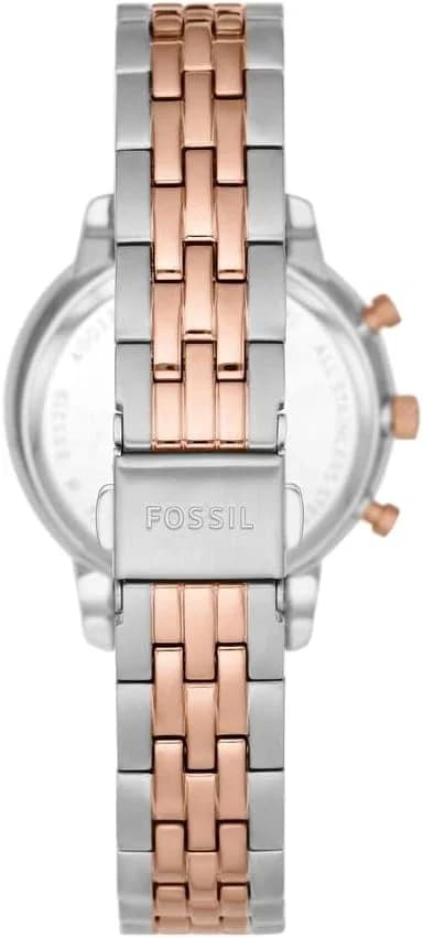Montre Fossil ES5279 femme détail cadran gris nacré