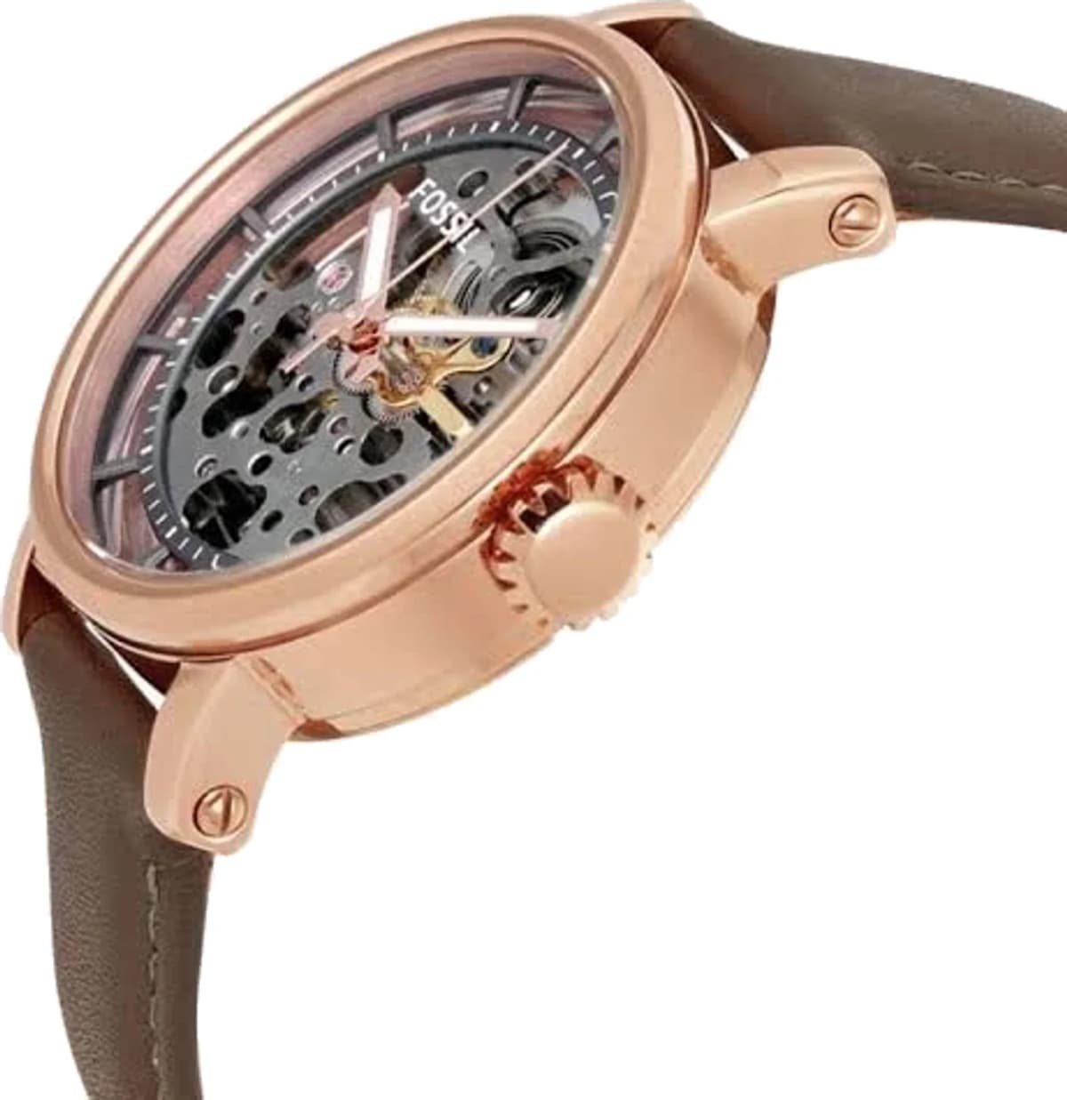 Montre Fossil ME3089 femme détail cadran gris