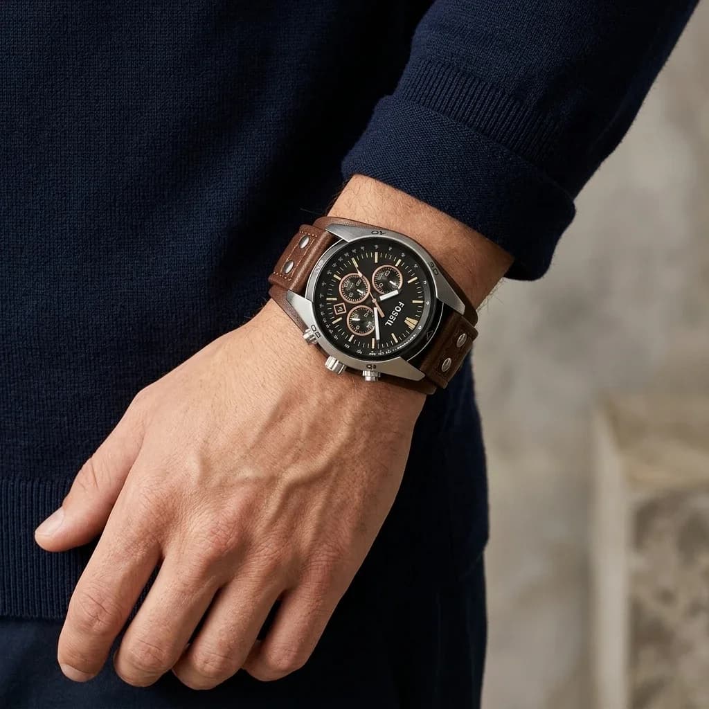 Montre Fossil CH2891 homme verso boîtier