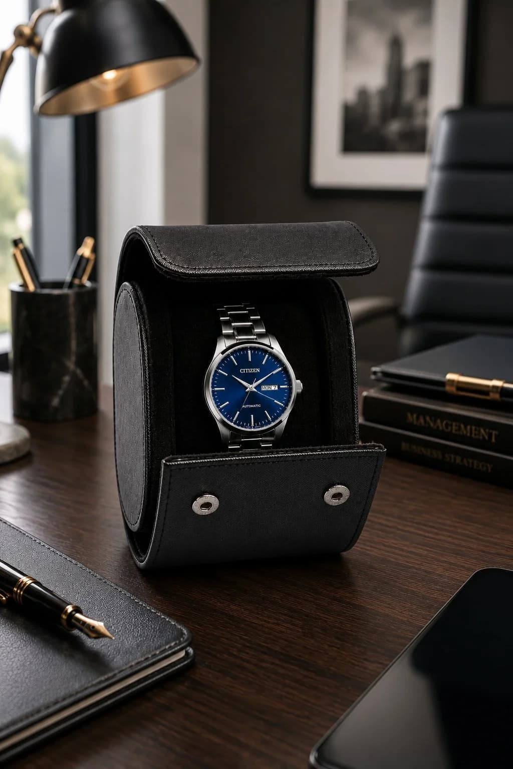 Le garde-temps Gasmann 260527-06 vu de profil