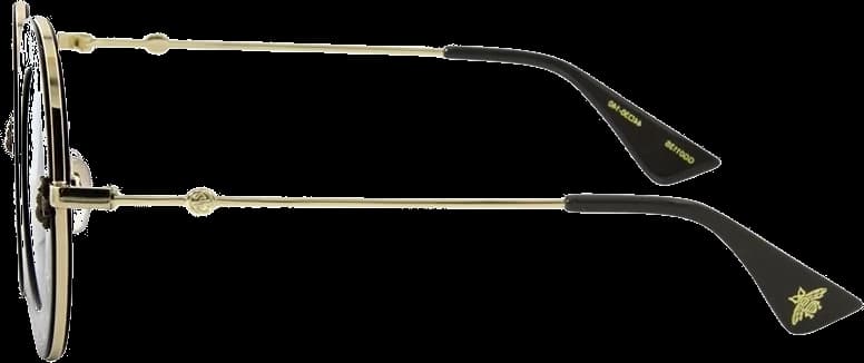 Lunettes de soleil Gucci L'aveugle par amour GG0113S-001 vue 3