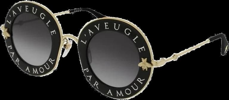 Lunettes de soleil Gucci L'aveugle par amour GG0113S-001