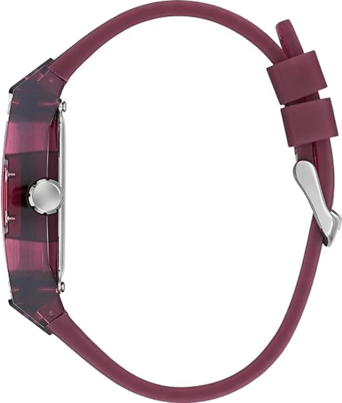 Montre Guess GW0499G12 homme détail cadran bordeaux