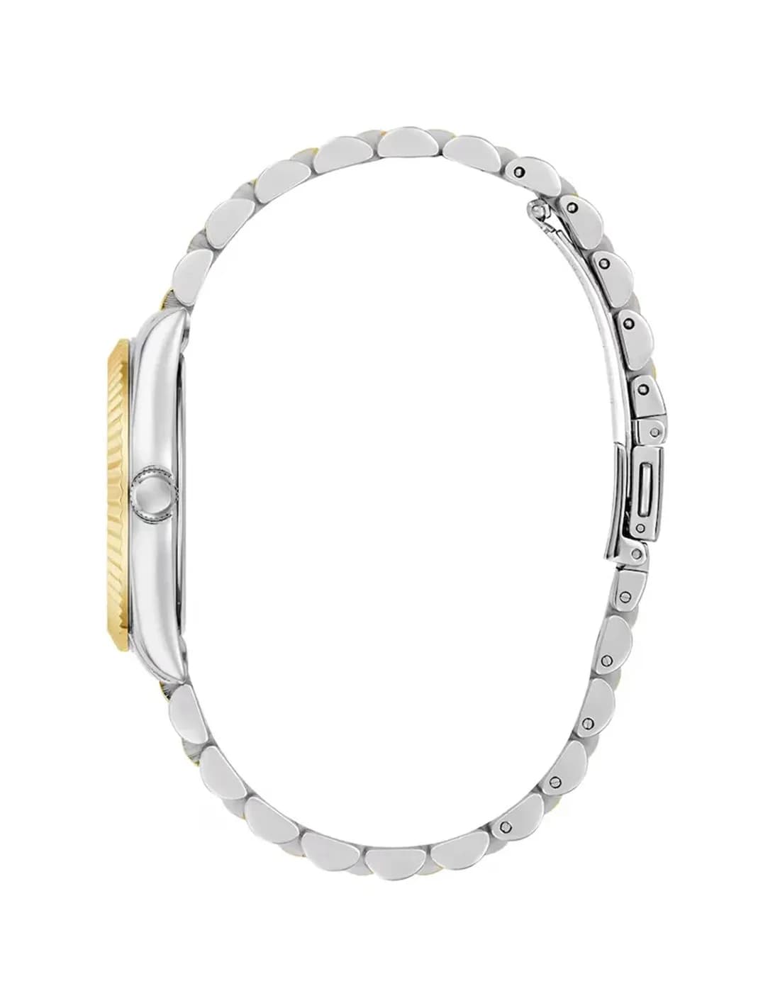 Montre Guess Jada GW0936L3 femme cadran argent bracelet acier bicolore vue 4