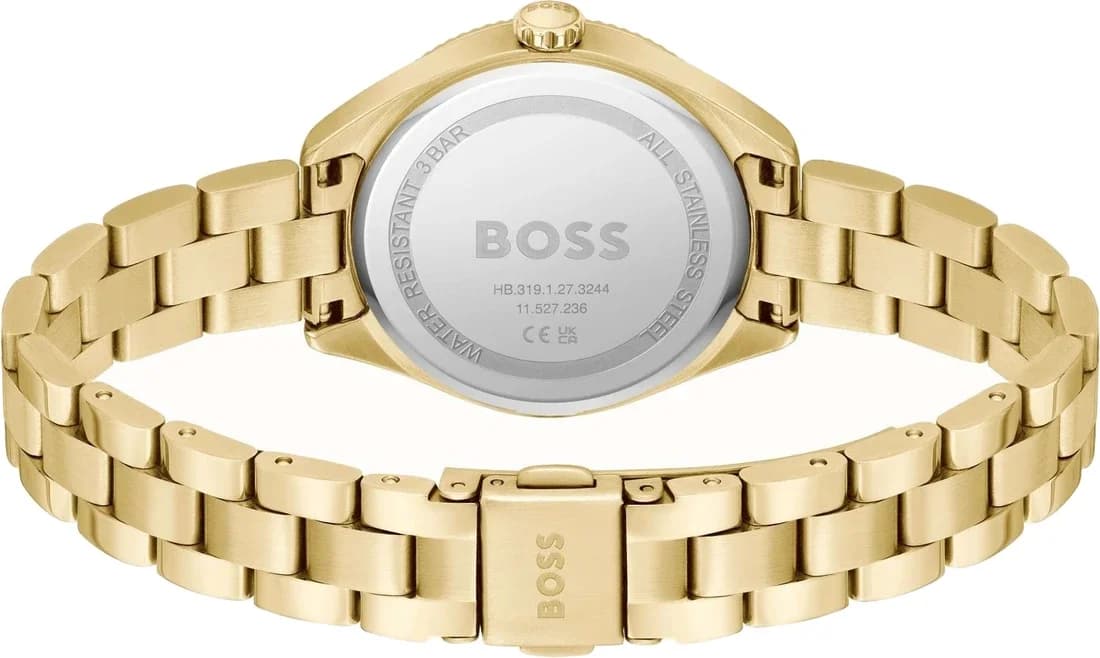 Montre Hugo Boss 1502729 femme détail cadran vert