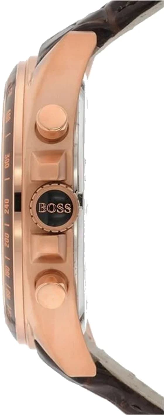 Montre Hugo Boss 1513093 homme détail cadran marron