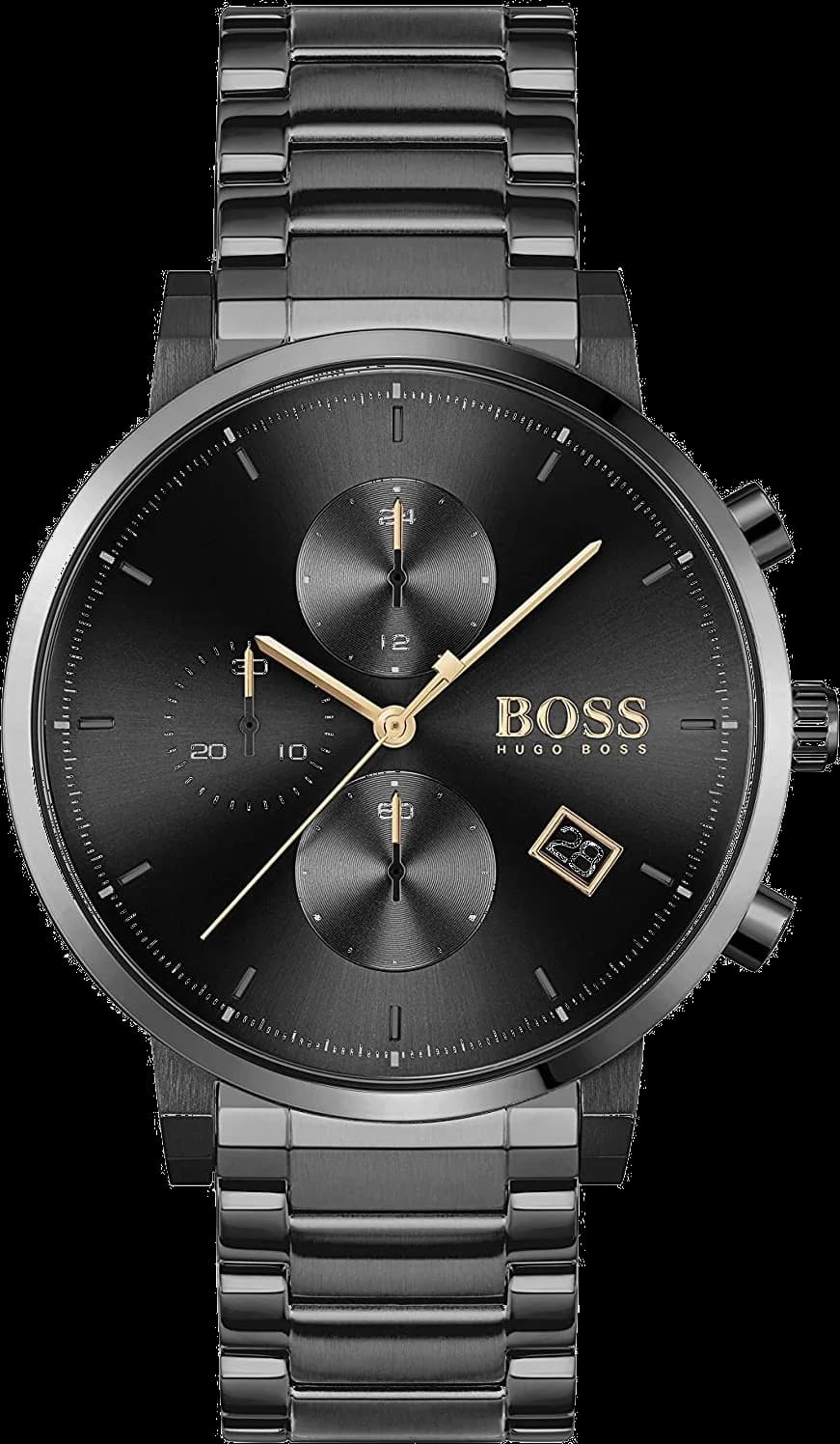 Montre Homme Hugo Boss Integrity 1513780 - Boîtier et bracelet acier noir